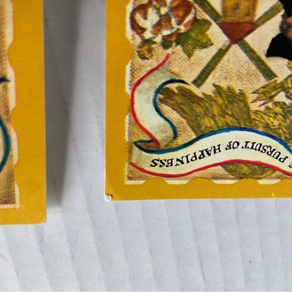 Life Liberty and the Pursuit of Happiness Patriotic Vintage Postcard Made In USA - Picture 12 of 15